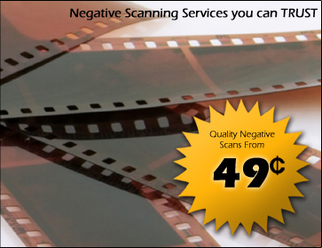 Negative Scanning Services You Can Trust